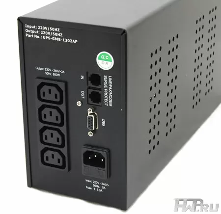 Источник бесперебойного питания Gembird Interactive 1200VA