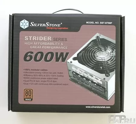 Блок питания Silverstone Strider 600w