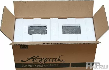 Упаковка корпуса Xigmatek Asgard