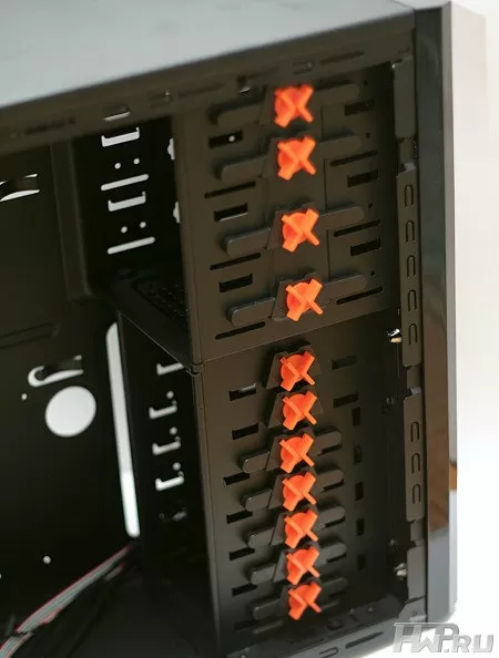 Корпус Xigmatek Asgard - внутреннее пространство