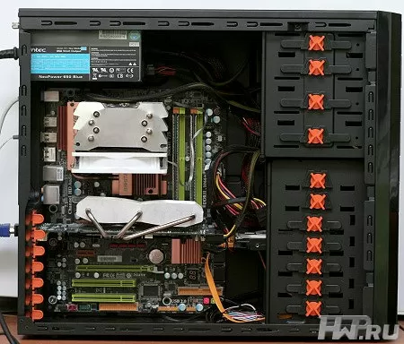 Установка кулера в Xigmatek Asgard