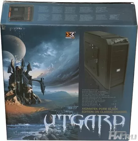 Упаковка корпуса Xigmatek Utgard