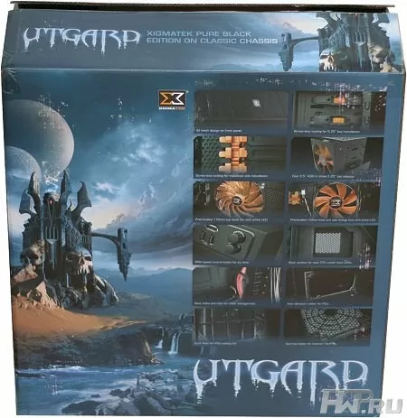 Упаковка корпуса Xigmatek Utgard