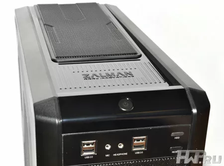 Корпус Zalman Z9 - вид сзади