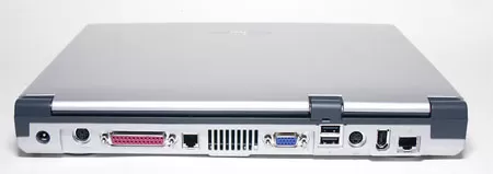 Корпус ноутбука iRu Intro 1214L Combo вид сзади