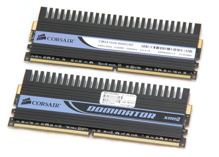 ������ ������ Corsair XMS2 1066 MHz