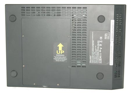 Shuttle X100 - вид снизу