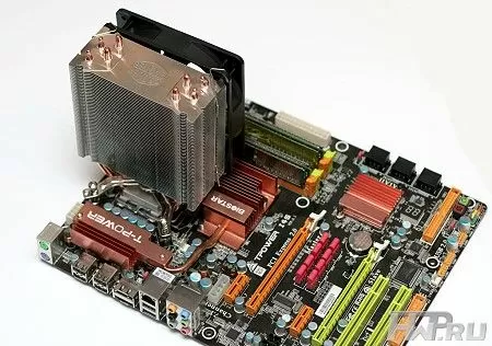 Инсталляция кулера CoolerMaster Hyper 212 Plus