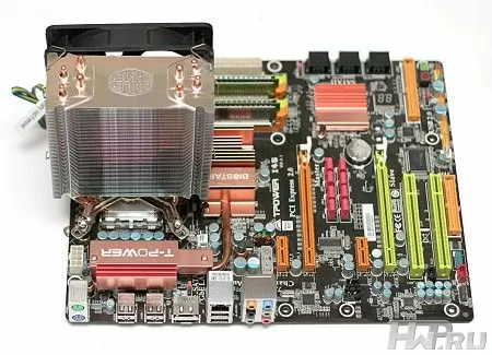 Инсталляция кулера CoolerMaster Hyper 212 Plus