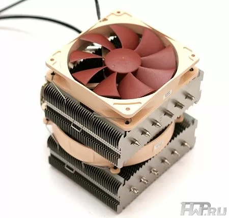 Внешний вид кулера Noctua NH-D14