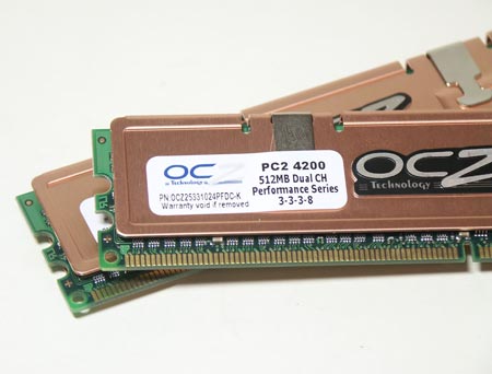 Память OCZ Performance DDR2 PC4200