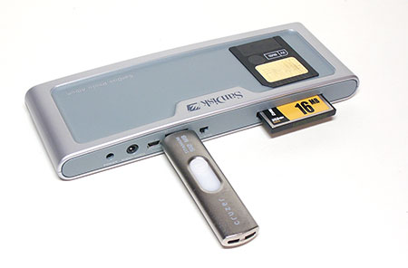 Корпус Sandisk Photo Album - вид сзади