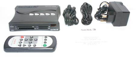 Комплект поставки Sandisk Digital Photo Viewer