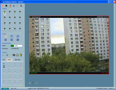 Программа видеонаблюдения