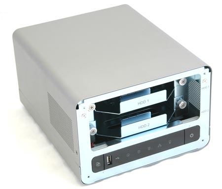 Доступ к винчестерам сетевого диска (NAS) Level One FNS-5000B