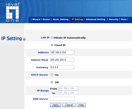 Установка точки доступа