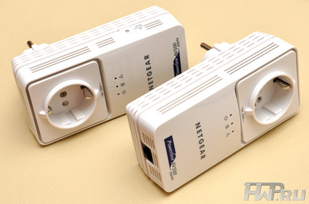 NetGear PowerLine AV+ 500 адаптер