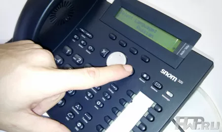 Внешний вид IP-телефона snom 320