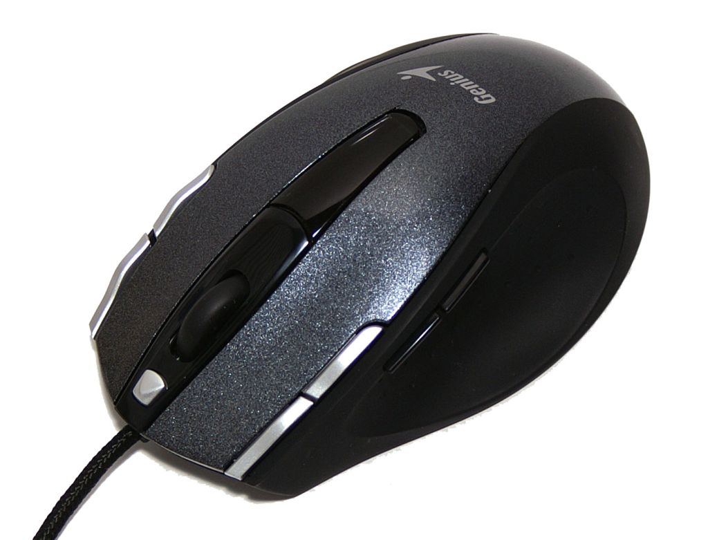 Геймерская мышь с дисплейчиком - Genius Ergo 555 Laser | hwp.ru