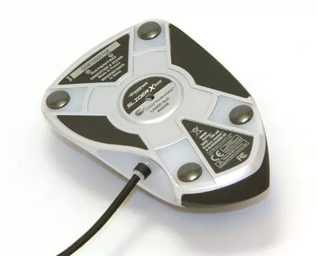 Мышка Nova Gaming Slider X600 - вид снизу