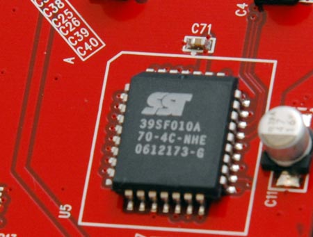 Чип ST39SF010A, перезаписываемый Flash EEPROM