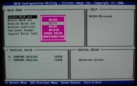 BIOS контроллера Tekram TR-824