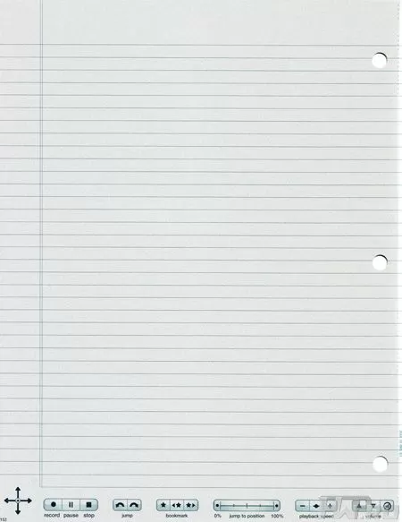 Лист бумаги Pulse Smartpen