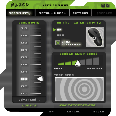 Драйверы Razer Boomslang 2100