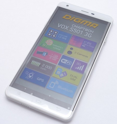 Digma VOXS501 3G, S504 3G и S506 4G