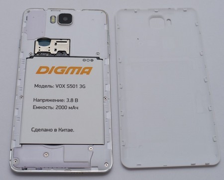 Digma VOXS501 3G, S504 3G и S506 4G