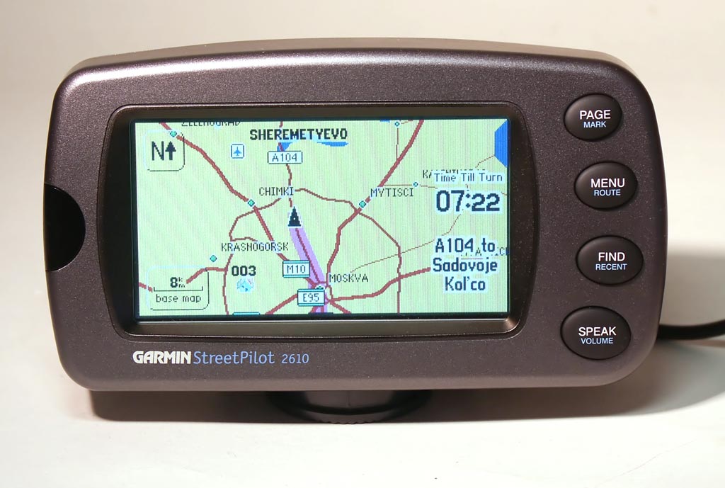 Garmin StreetPilot 2610 - автомобильный GPS навигатор | hwp.ru