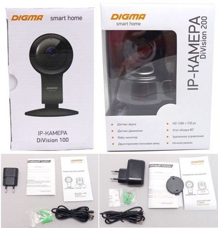 Digma DiVision 100 и 200