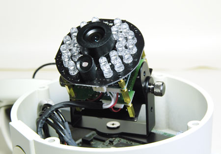 Купольная камера Level One FCS-3000 - оптический блок