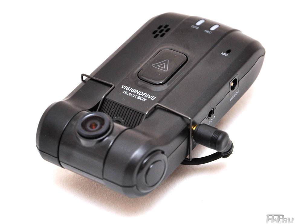 Тест автомобильного видеорегистратора VisionDrive VD-1500MG с GPS и G ...