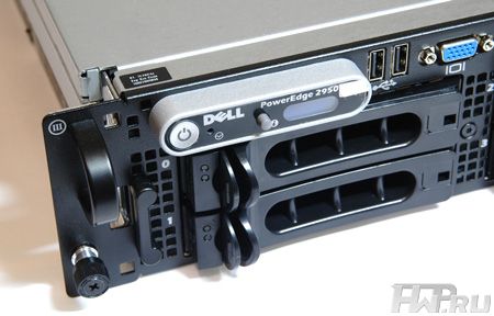 Лицевая панель сервера Dell PowerEdge 2950 III