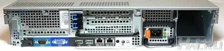Задняя панель сервера Dell PowerEdge 2950 III