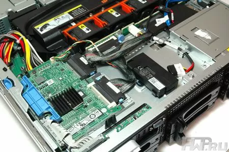 Установка RAID-контроллера в Dell PowerEdge 2950 III