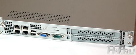 Задняя панель сервера Wexler GRP-109