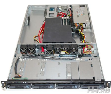 Сервер Wexler GRP-109 - вид изнутри