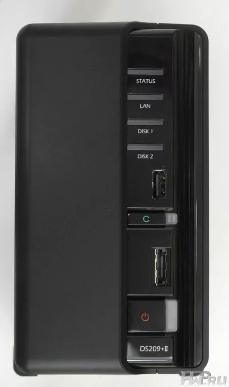 Внешний вид Synology DS209+ II