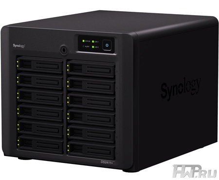 Synology DS2411+, официальное фото