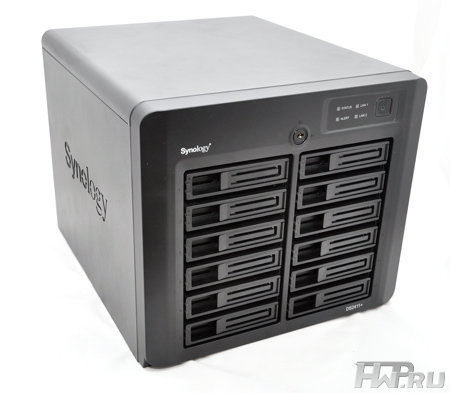 Внешний вид Synology DS2411+