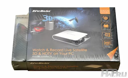 Упаковка Aver3D Satellite TV