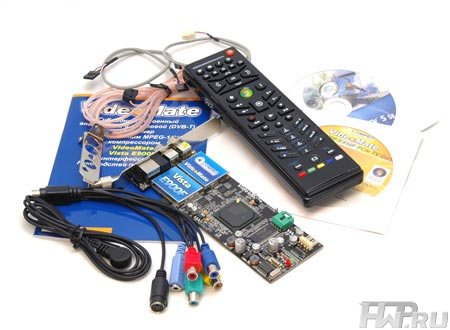 Комплект поставки Compro VideoMate E900F