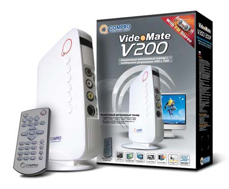 ���������� ��-����� Compro V200