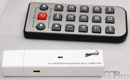 iconBIT TV-Hunter Hybrid HD Stick U400 FM