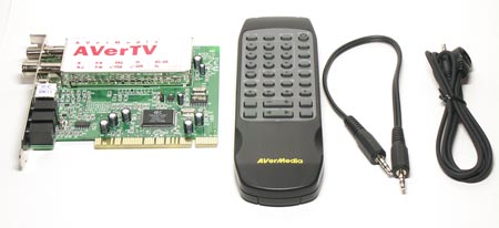 Комплект поставки AverTV Studio 203