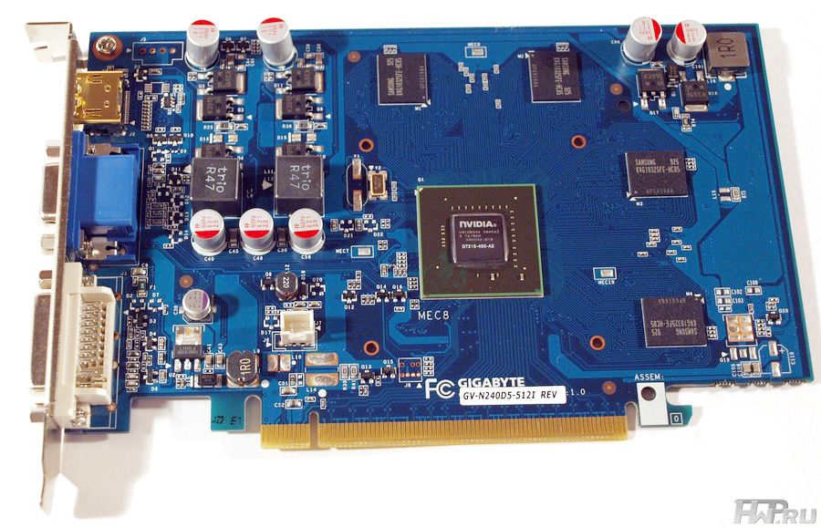 На что способен бюджетный класс: GeForce GT 240 от Gigabyte и GeForce ...