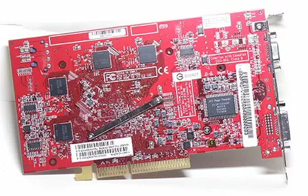 Видеокарта MSI RX800 PRO-VTD256 сзади