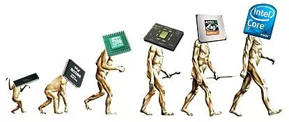 Эволюционная линейка процессоров